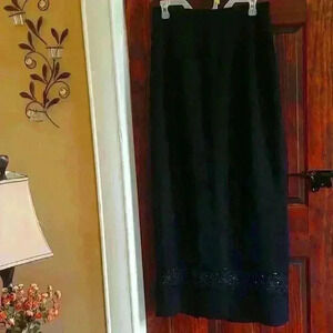 J.R. Nites by Caliendo maxi skirt #0129